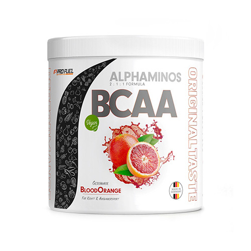 Vegane Alphaminos BCAA 2:1:1 – Blutorange, 300 g