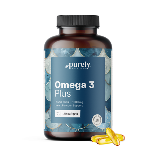 Omega-3 Plus 1000 mg, 180 Weichkapseln