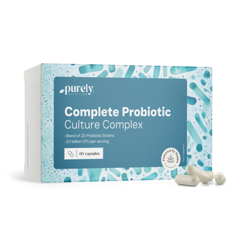 Complete Probiotic Culture – Komplex aus mikrobiologischen Kulturen, 60 Kapseln