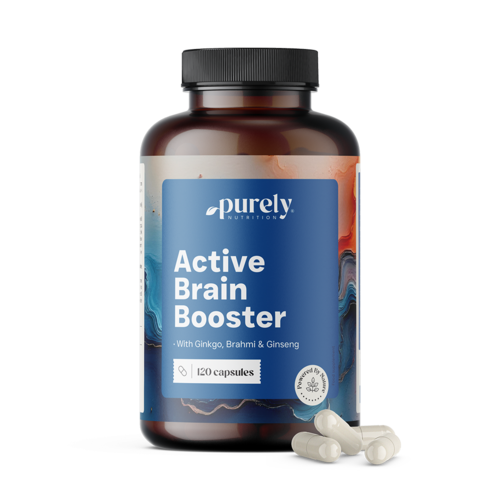 Active Brain Booster – Unterstützung der kognitiven Funktionen, 120 Kapseln