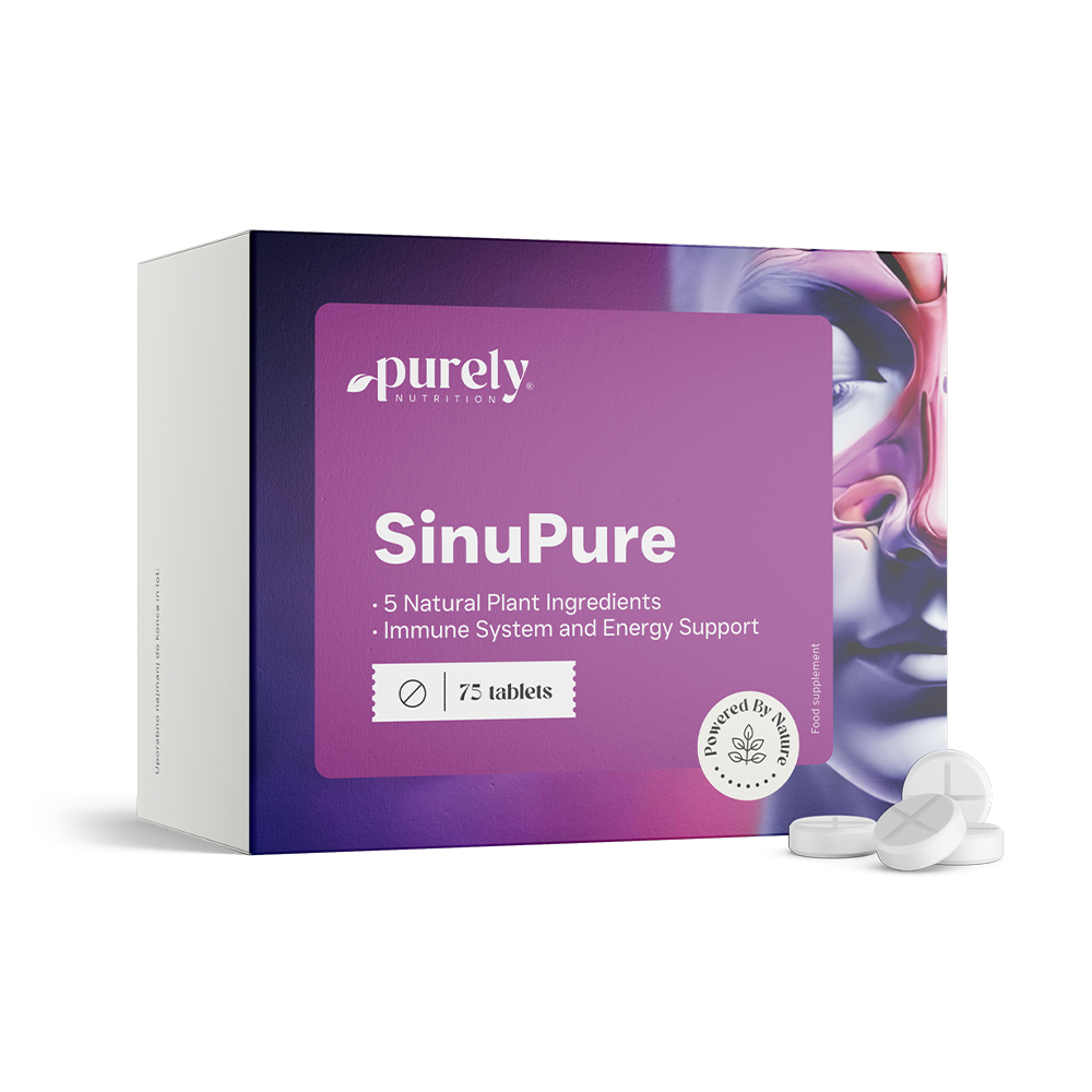 SinuPure - Unterstützung von 5 Kräutern.