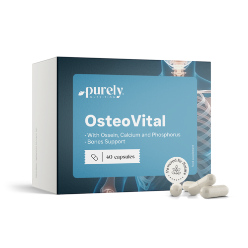 OsteoVital - Komplex aus Ossein, Kalzium und Phosphor, 40 Kapseln