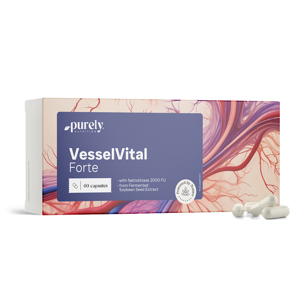 VesselVital Forte. Opis prehranskega dopolnila. VesselVital Forte. Beschreibung eines Nahrungsergänzungsmittels.