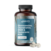 Glucosamin, Chondroitin, MSM und Hyaluronsäure, 120 Kapseln