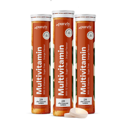 3x Multivitamine – Brausetabletten, zusammen 60 Brausetabletten