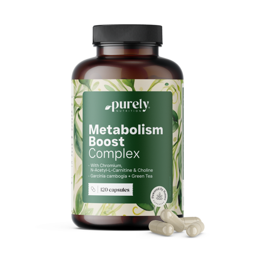 Metabolism Boost – Komplex zur Unterstützung des Stoffwechsels, 120 Kapseln