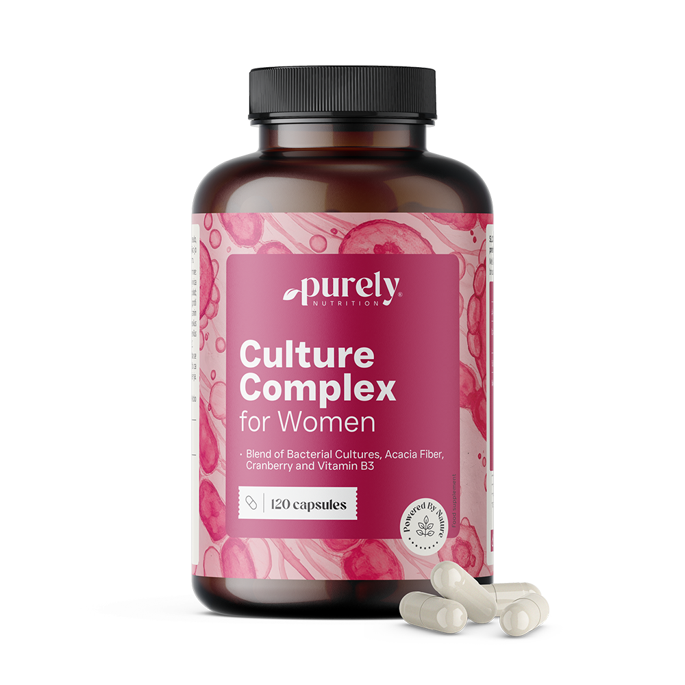 Frauen-Komplex mit mikrobiellen Kulturen