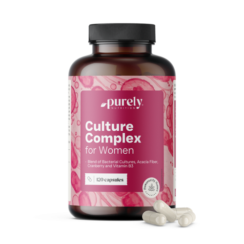 Frauen-Komplex mit mikrobiellen Kulturen, 120 Kapseln
