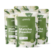 3x BIO Matcha Pulver, zusammen 300 g