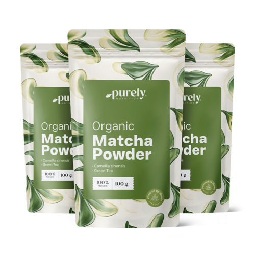 3x BIO Matcha Pulver, zusammen 300 g