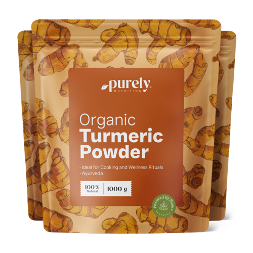 3x BIO Kurkuma Pulver, zusammen 3000 g