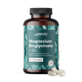 Magnesiumbisglycinat mit Vitamin B6, 180 Kapseln