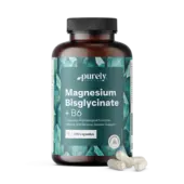 Magnesiumbisglycinat mit Vitamin B6, 180 Kapseln