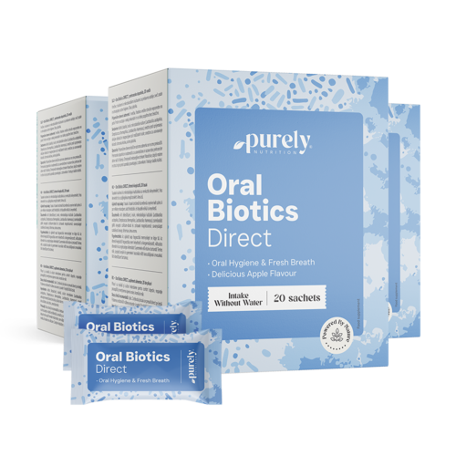 3x Oral Biotics DIRECT, zusammen 60 Beutel