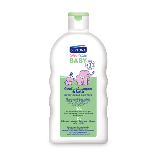 Shampoo und Bad für Säuglinge – Johanniskraut & Aloe vera, 200 ml