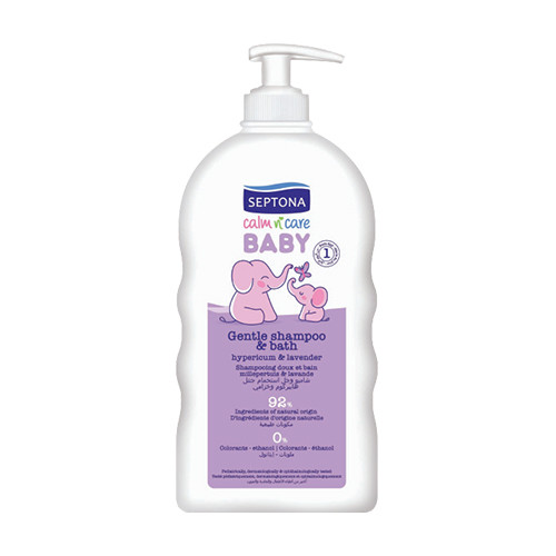 Shampoo und Bad für Säuglinge – Johanniskraut & Lavendel, 500 ml