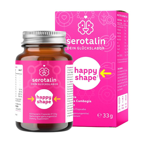 Veganer Happy Shape-Komplex für Frauen, 60 Kapseln