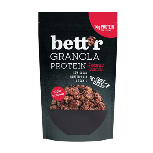 BIO Protein Granola – Erdnuss und Kakao, 300 g