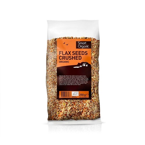 Leinsamen, braun, zerkleinert – BIO, 250 g