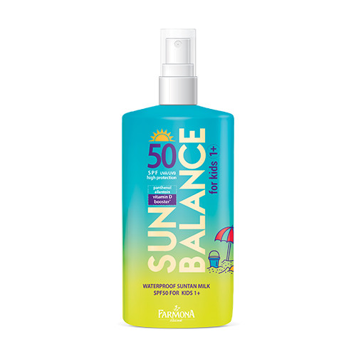 Wasserfeste Sonnenmilch LSF 50 – für Kinder, 150 ml