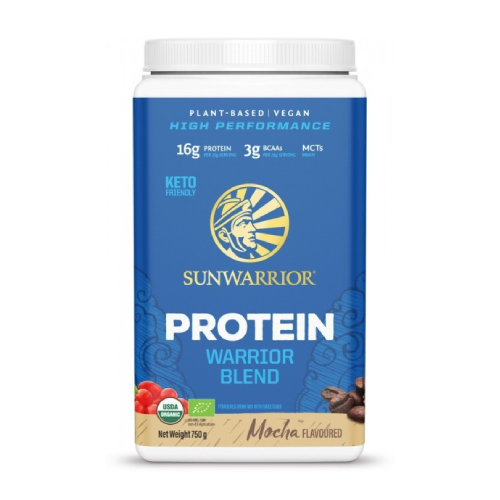 BIO Vegane Proteine mit Süßungsmittel – Mocha, 750 g