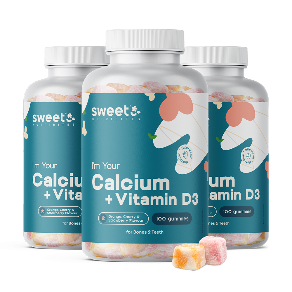 Calcium + Vitamin D3 Gummibonbons 