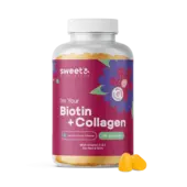Biotin + Kollagen – Gummis für Haare, Haut und Nägel, 135 Gummibonbons