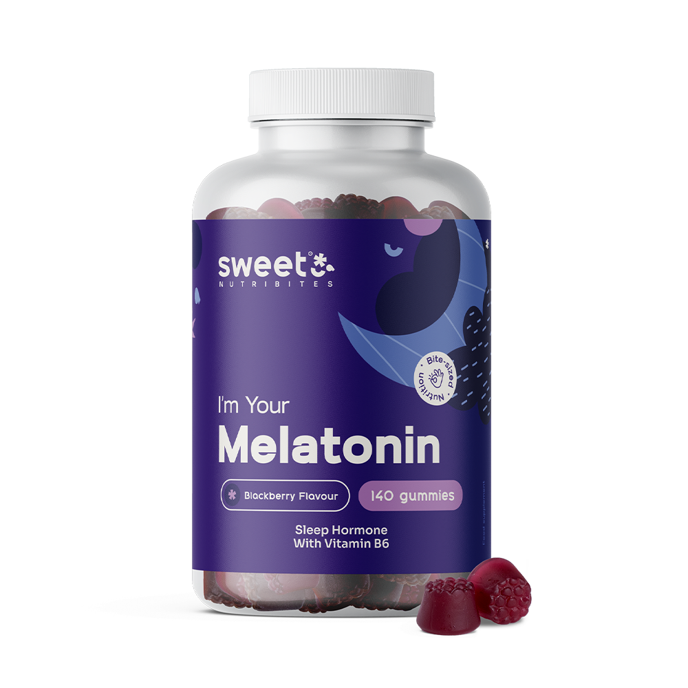 Melatonin 1 mg – Gummibonbons mit dem natürlichen Hormon