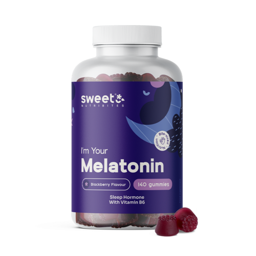 Melatonin 1 mg – Gummibonbons mit dem natürlichen Hormon, 140 Gummibonbons