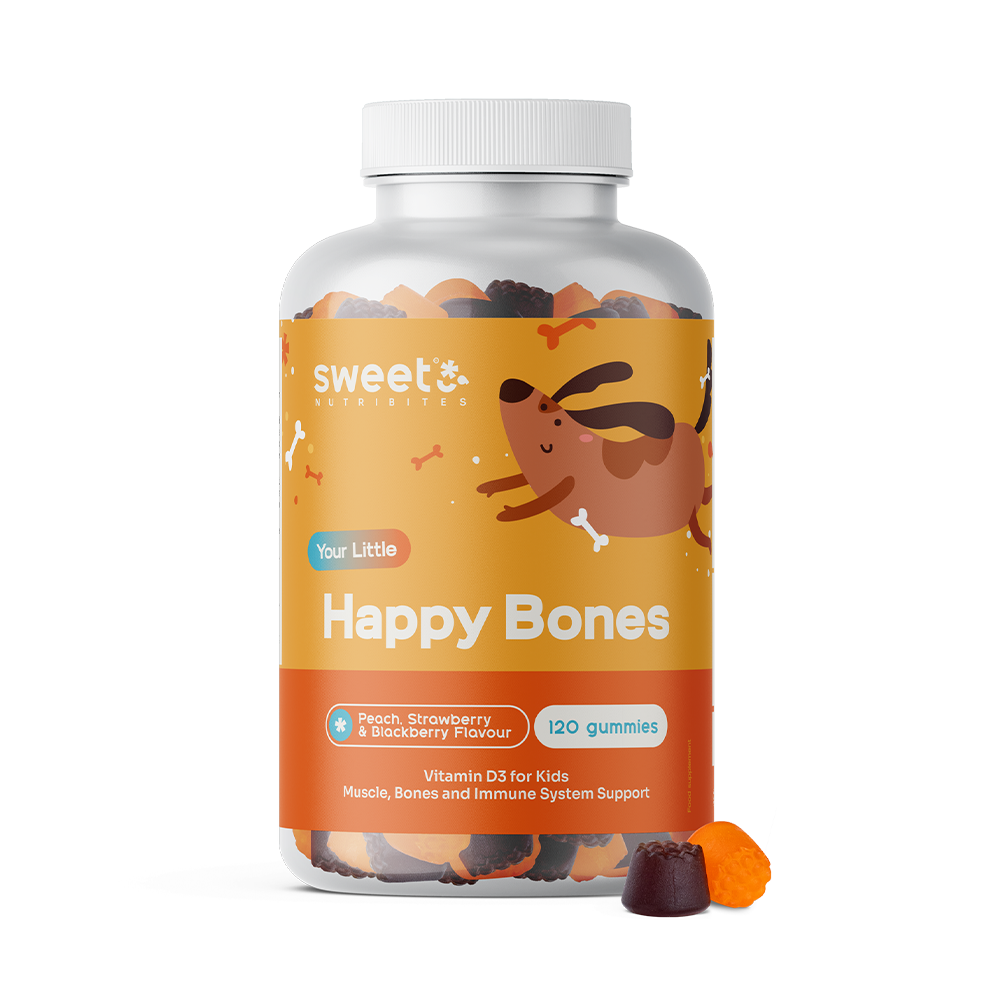 Happy Bones - Gummis für Kinder mit Vitamin D3.