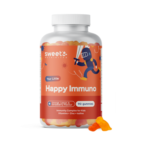 Happy Immuno – Gummis für Kinder für das Immunsystem, 90 Gummibonbons
