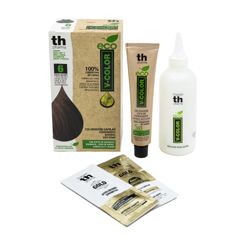 Natürliches Haarfärbemittel - dunkelblond, 1 Stück