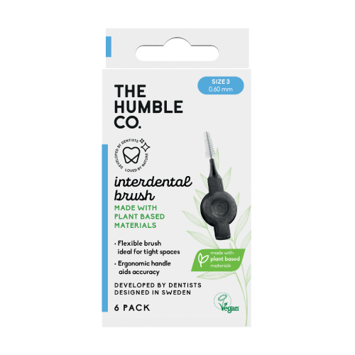 Interdentalbürsten, Größe 3 (0,60 mm), 6 Stück