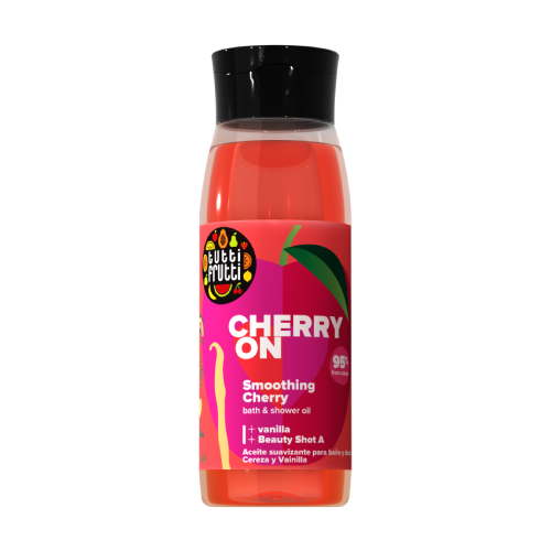 Bade- und Duschöl – Kirsche und Vanille, 400 ml