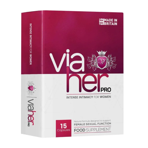 ViaHer Pro – Komplex für Frauen, 15 Kapseln