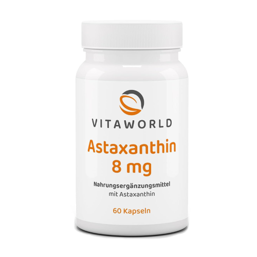 Astaxanthin 8 mg, 60 Kapseln