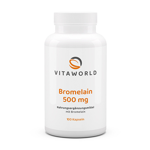 Bromelain 500 mg, 100 Kapseln