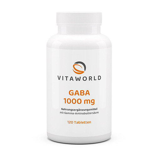 GABA 1000 mg, 120 Tabletten