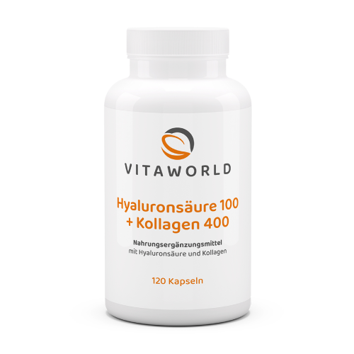 Hyaluronsäure + Kollagen, 120 Kapseln