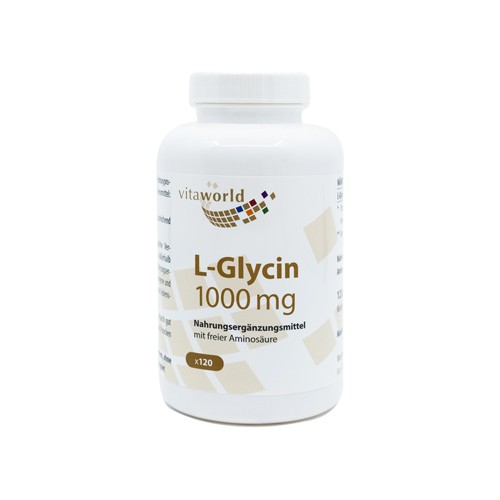 L-Glycin 1000 mg, 120 Kapseln