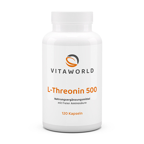 L-Threonin 500 mg, 120 Kapseln