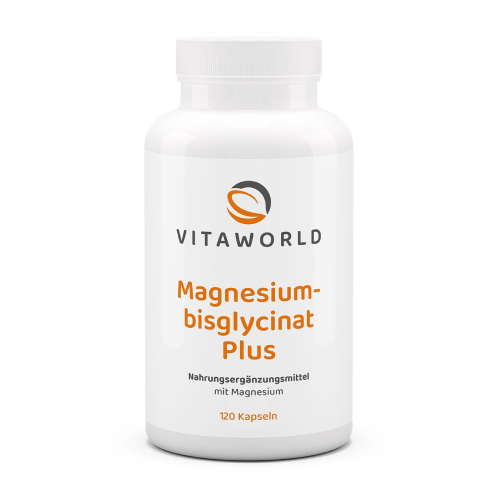 Magnesiumglycinat – Bisglycinat, 120 Kapseln
