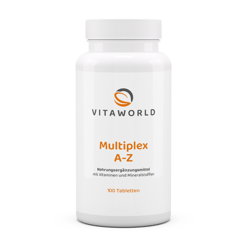 Multiplex A-Z - Vitamine und Mineralstoffe, 100 Tabletten