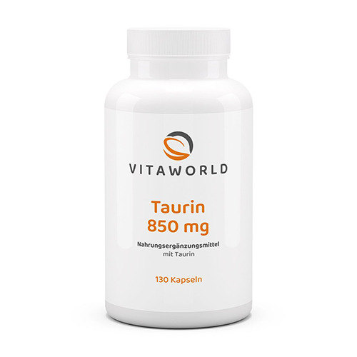 Taurin 850 mg, 130 Kapseln