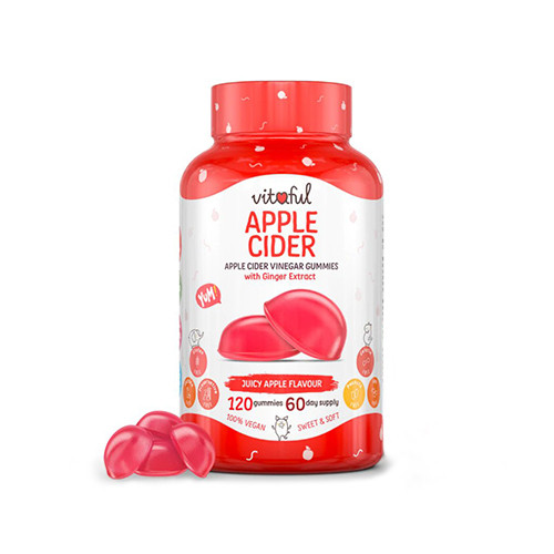 Apfelessig, 120 Gummibonbons