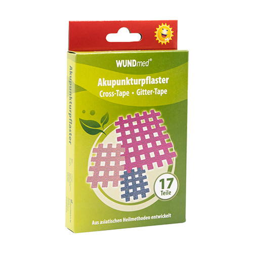 Akupunkturpflaster, 17 Stück