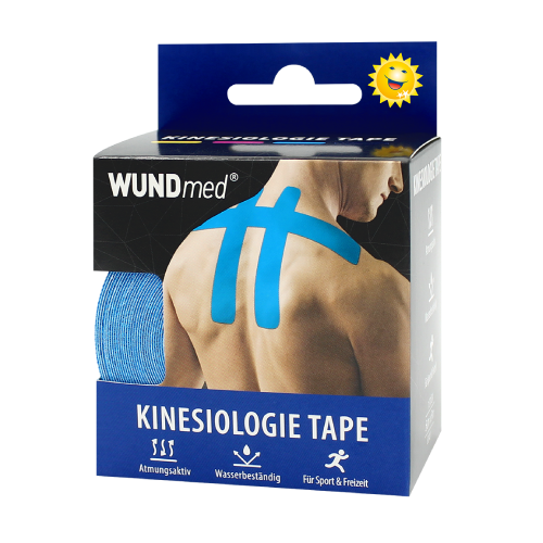 Kinesiologisches Tape - blau, 5cm x 5m, 1 Stück