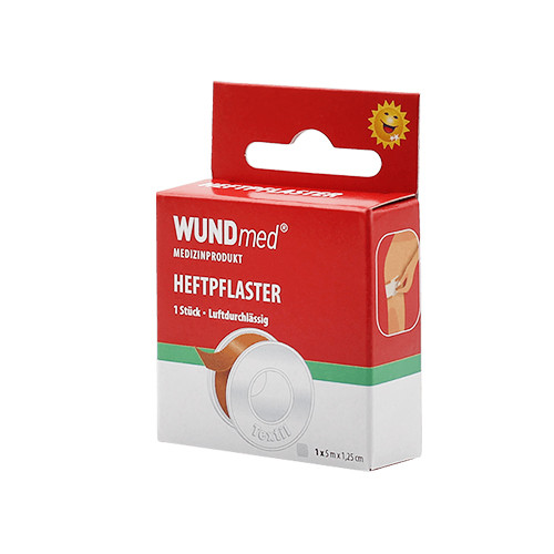 Heftpflaster, 5m x 1.25cm, 1 Stück