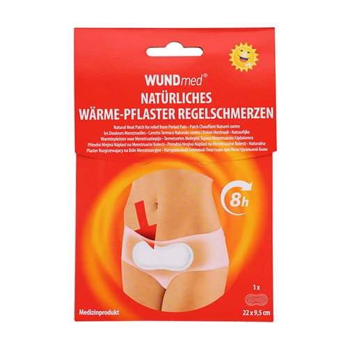 Natürlicher Wärmepflaster - Menstruationsschmerzen.