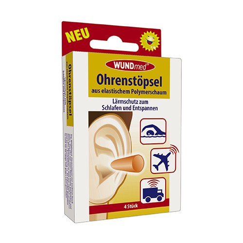 Ohrenstöpsel, 4 Stück